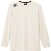アールプラス ロングスリーブワークアウトティー R+ L/S WORKOUT TEE RP44561 アイボリー 30 XLサイズ [フィットネス 長袖シャツ メンズ]