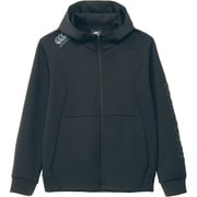 アールプラス ダフテックエアーライト ジップフーディ R+ D.A.F TEC AIR LIGHT ZIP HOODY RP44566 ブラック 19 Lサイズ [フィットネス ジャケット メンズ]