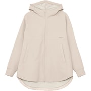 エッセンシャルフィットウォームロングジャケット ESSEN FIT WARM JK DC323306 SB Mサイズ [フィットネス ヨガ パーカー レディース]