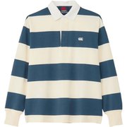 4インチストライプラグビージャージ 4INCH STRIPE RUGBY JERSEY RA44132 オフホワイト 11 Mサイズ [アウトドア シャツ ユニセックス]