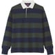 2.5インチストライプラグビージャージ 2.5INCH STRIPE RUGBY JERSEY RA44133 フォレストグリーン 49 Mサイズ [アウトドア シャツ ユニセックス]