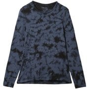 メリノ 200 オアシス LS クルー クラウド ダイ IB0A574X グラファイト GP XSサイズ(日本：Sサイズ) [アウトドア カットソー レディース]