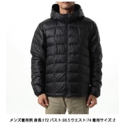 パーテックスカンタムライトダウンフーディー PERTEX QUANTUM Light Down Hoodie GM24301 ブラック(BK) サイズ3 [アウトドア ダウンウェア ユニセックス]
