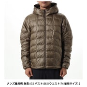 パーテックスカンタムライトダウンフーディー PERTEX QUANTUM Light Down Hoodie GM24301 デザートトープ(DT) サイズ2 [アウトドア ダウンウェア ユニセックス]