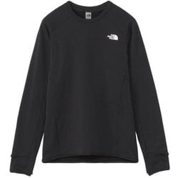 サーマルバーサグリッドクルー メンズ フリース ブラック（K） Lサイズ NL72479