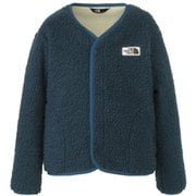 カドルフリースカーディガン Cuddle Fleece Cardigan NAJ72430 ミッドナイトペトロール PO 140サイズ [アウトドア カーディガン キッズ]