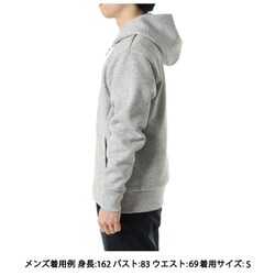テックエアースウェットフルジップフーディ NTW62286 ミックスグレー　M 01_001.jpg