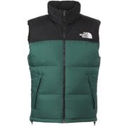 ヌプシベスト Nuptse Vest ND92338 TNFグリーン TG Mサイズ [アウトドア ダウンベスト メンズ]