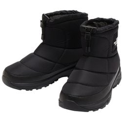 ヌプシ ブーティ ウォータープルーフ ロゴ ショート Nuptse Bootie WP Logo Short NF52280 TNFブラック×TNFホワイト KW US10(28cm） [防寒ブーツ ユニセックス]