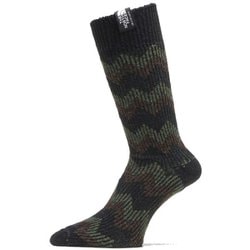 ノルディック ウール クルー Nordic Wool Crew NN82415 TNFブラック×ハンターグリーン KH Lサイズ(27-29cm) [アウトドア ソックス ユニセックス]