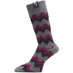 ノルディック ウール クルー Nordic Wool Crew NN82415 アスファルトグレー×アルパインプラム AA Mサイズ(25-27cm) [アウトドア ソックス ユニセックス]