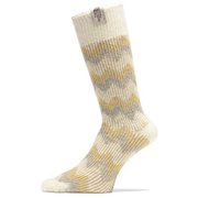 ノルディック ウール クルー Nordic Wool Crew NN82415 オフホワイト×アンバーグリーン OA Mサイズ(25-27cm) [アウトドア ソックス ユニセックス]