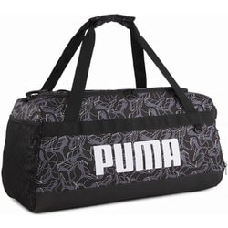 チャレンジャー ダッフル バッグ M 079531 11 PUMA BLACK-PUMA CAT AOP [アウトドア ボストンバッグ 58L]