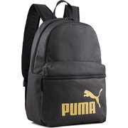 フェイズ バックパック 079943 03 PUMA BLACK-GOLDEN LOGO [アウトドア デイパック 22L]