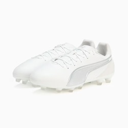 キング マッチ ワイド HG/AG 107877 04 PUMA WHITE 25.5cm [サッカーシューズ メンズ]