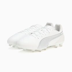 キング マッチ ワイド HG/AG 107877 04 PUMA WHITE 26.5cm [サッカーシューズ メンズ]