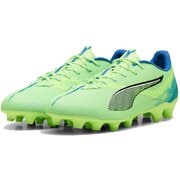ウルトラ 5 プロ HG/AG 107887 03 FIZZY APPLE-PUMA WHITE-BLUEM 26.5cm [サッカーシューズ メンズ]