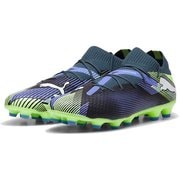 フューチャー7 プロ HG/AG 107926 03 GRAY SKIES-PUMA WHITE-FIZZY 27cm [サッカーシューズ メンズ]