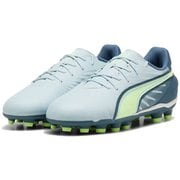 キング マッチ HG/AG+MID JR 108049 03 FROSTED DEW-FIZZY APPLE-GRAY 24.5cm [サッカーシューズ キッズ]