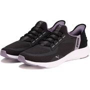 ソフトライド フレックス レース イーズイン ワイド 309901 07 FLAT DARK GRAY-PUMA BLACK-PA 23cm [ランニングシューズ ユニセックス]