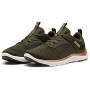 SOFTRIDE REMI ウィメンズ 378846 12 DARK OLIVE-PUMA WHITE-PUMA G 24cm [ランニングシューズ レディース]