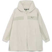 TRN EDGE フリース フーディー 526097 68 DESERT DUST Lサイズ [フィットネス パーカー レディース]