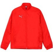 チームファイナル パデッド ウーブン ジャケット 659739 01 PUMA RED Lサイズ [サッカー ジャケット メンズ]