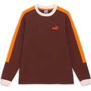 CORE HERITAGE MX 長袖 Tシャツ 683583 65 ESPRESSO BROWN Lサイズ [フィットネス 長袖シャツ メンズ]