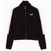 CORE HERITAGE MX トラックジャケット 683597 01 PUMA BLACK Lサイズ [フィットネス ジャケット レディース]