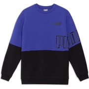 パワー MX クルースウェット 683606 27 LAPIS LAZULI Lサイズ [フィットネス スウェット メンズ]