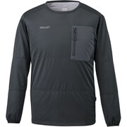 アルファ ライト スウェット II クルー MIV01902 BLACK-NOIR N0247 Mサイズ(日本：Lサイズ) [アウトドア フリース メンズ]