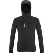 フュージョングリッド フーディ FUSION GRID HOODIE MIV9024 BLACK-NOIR N0247 Sサイズ(日本：Mサイズ) [アウトドア フリース メンズ]