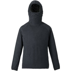 スルー ウォーム フーディ MIV02058 BLACK-NOIR N0247 XXSサイズ(日本：XSサイズ) [アウトドア フリース ユニセックス]
