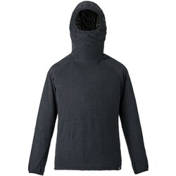スルー ウォーム フーディ MIV02058 BLACK-NOIR N0247 Lサイズ(日本：XLサイズ) [アウトドア フリース ユニセックス]