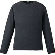 スルー ウォーム クルー MIV02059 BLACK-NOIR N0247 Sサイズ(日本：Mサイズ) [アウトドア フリース ユニセックス]
