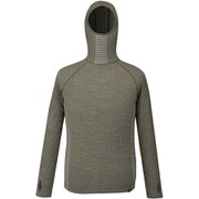 ワッフル ウール フーディ メンズ カットソー OLIVE(N8781) M-Lサイズ(日本:L-XLサイズ) MIV01904