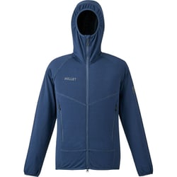 ドライグリッドフーディ メンズ フリース SAPHIR（N7317） Mサイズ（日本：Lサイズ） MIV02040