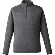 アイラ II ジップロングスリーブ メンズ カットソー CHARCOAL HEATHER(N6342) XSサイズ(日本:Sサイズ) MIV01980