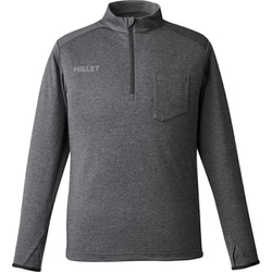 アイラ II ジップロングスリーブ メンズ カットソー CHARCOAL HEATHER（N6342） Sサイズ（日本：Mサイズ） MIV01980