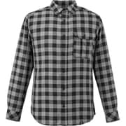 サーモ チェック シャツ ロングスリーブ THERMO CHECK SHIRT LS MIV03136 BLACK-NOIR N0247 XLサイズ(日本：XXLサイズ) [アウトドア シャツ メンズ]