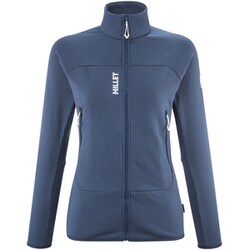 フュージョン グリッド ジャケット FUSION GRID JACKET MIV9484 DARK DENIM N0395 Sサイズ(日本：Mサイズ) [アウトドア フリース レディース]