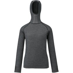 ワッフルウールフーディ レディース カットソー BLACK-NOIR（N0247） XS-Sサイズ（日本：S-Mサイズ） MIV01914