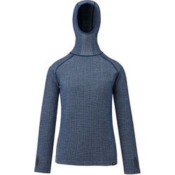 ワッフルウールフーディ レディース カットソー SAPHIR（N7317） M-Lサイズ（日本：L-XLサイズ） MIV01914