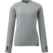 ワッフル ウール クルー MIV01915 HEATHER GREY N4809 M/Lサイズ(日本：L/XLサイズ) [アウトドア カットソー レディース]