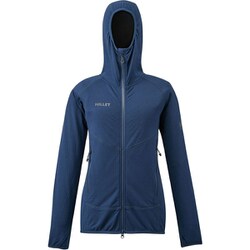 ドライグリッドフーディ レディース フリース SAPHIR（N7317） Sサイズ（日本：Mサイズ） MIV02046