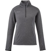 アイラ II ジップ ロングスリーブ MIV01989 CHARCOAL HEATHER N6342 Lサイズ(日本：XLサイズ) [アウトドア カットソー レディース]
