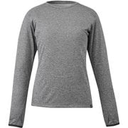 アイラ II クルー ロングスリーブ MIV01990 HEATHER GREY N4809 Sサイズ(日本：Mサイズ) [アウトドア カットソー レディース]