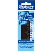 クイックドライグリップ 1本入り 1ETG2214 ブラック [テニス オーバーグリップテープ]