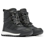 ユースウィットニー2プラスレース ウォータープルーフ YOUTH WHITNEY II PLUS LACE WP NY5173 010 Black, Sea Salt US5(23cm) [防寒ブーツ キッズ]