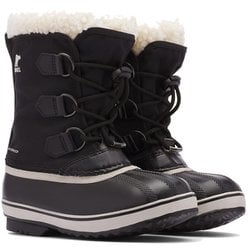 ユートパックナイロン ウォータープルーフ YOOT PAC NYLON WP NY5191 010 Black US4(22cm) [防寒ブーツ キッズ]